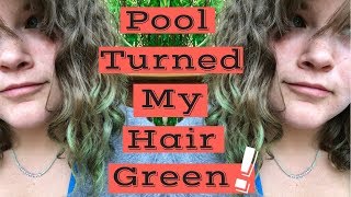 Getting The Green Out Of Your Hair From The Pool