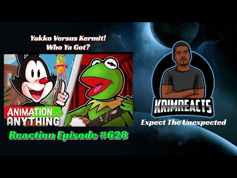 Yakko Warner Vs. Kermit The Frog Rap battle REACTION | KrimReacts #628