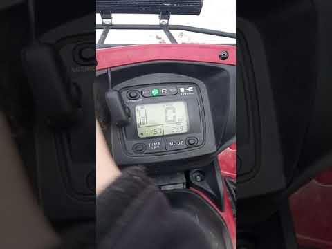 Kawasaki Brute Force 650 2WD/4WD problem.