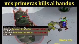 OSRS español  Jhony ors dandole sus primeras kills al bandos