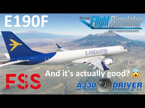 A GOOD E-JET? FlightSimStudio E190 Freighter released - And it's actually showing potential!