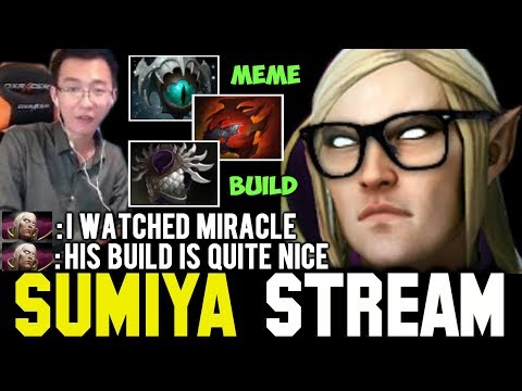 WTF Meme Build & Miracle's Meta | Sumiya Invoker Stream Moment #151