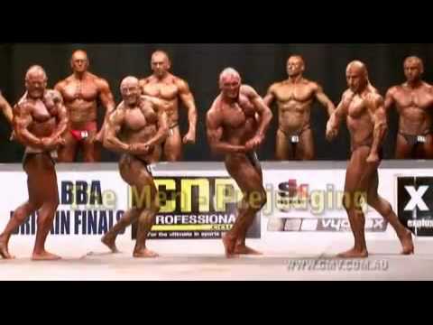 2010 NABBA Britain Finals: The Men's Prejudging DVD Preview