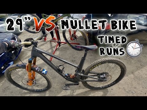 WHICH WHEEL SIZE IS FASTER? (29”VS MULLET TIMED RUNS)
