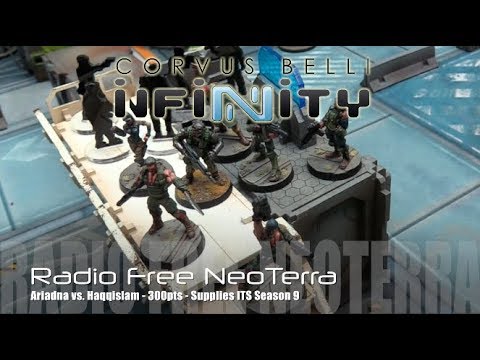 Radio Free NeoTerra Ep 72 - Infinity N3 Battle Report - Ariadna vs. Haqqislam