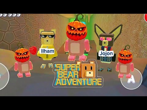 Mabar Lucu Gokil Ilham Jojon di Ruang Tambang SUPER BEAR ADVENTURE 