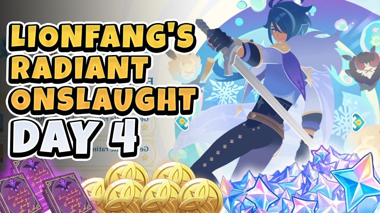 Lionfang's Radiant Onslaught Event Guide Part 4  | Genshin Impact Luna V