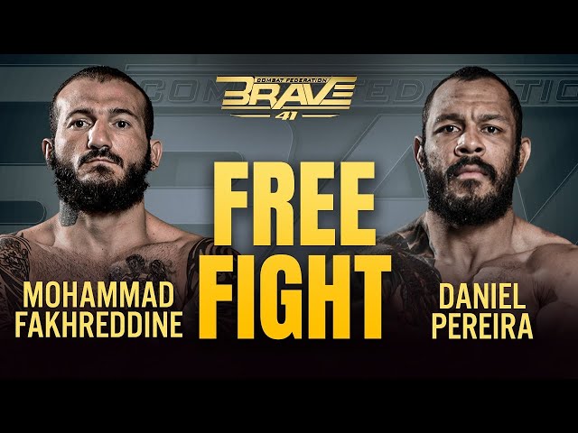 Fakhreddine vs Pereira: Middleweight Gold at BRAVE CF 41 MMAtown blog post image: Fakhreddine vs Pereira: Middleweight Gold at BRAVE CF 41