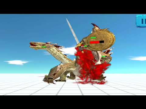 Hydra vs Ancient Humans- Animal Revolt Battle Simulator