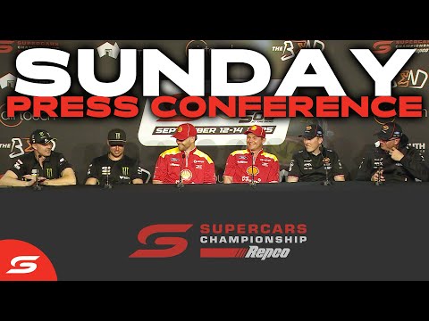 Sunday Press Conference - AirTouch 500 at The Bend | 2025 Repco Supercars Championship