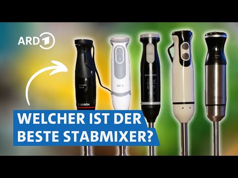 Welcher Stabmixer ist am besten? Labor- und Praxistest | Marktcheck SWR