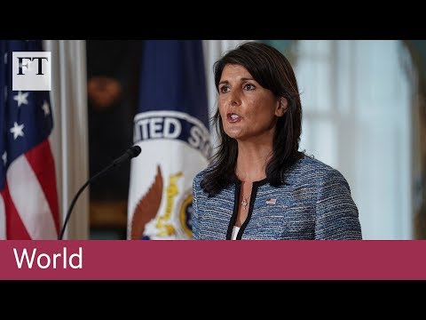 美國退出聯合國人權理事會 (US withdraws from UN Human Rights Council)