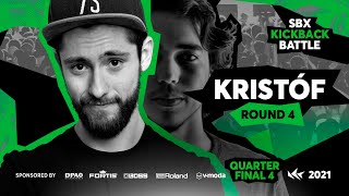 the tension this man built inside me from  till the last second is hillarious 😭😭😭😭😭 I felt like i was going to explode or what 🎇🎇🎇 Big ups kristof 💥💥💥💥（00:03:10 - 00:04:26） - Kristóf | ROUND 4 - QUARTERFINAL 4 | PSn vs Kristóf | SBX KBB21: LOOPSTATION EDITION