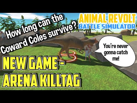 NEW GAME-Arena KILLTAG! Coward Coles will all die! Just Battle Series-Animal Revolt Battle Simulator