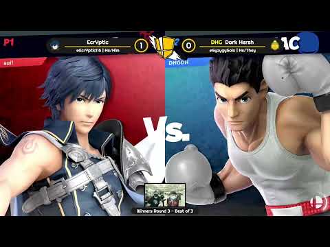 DHG Dark Hersh (King Dedede/Little Mac/Falco) vs EcrYptic (Chrom) - Smash Knights Spring 2022 #1 W T