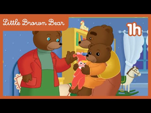 🐻 Little Brown Bear can't sleep without his cuddly toy ! 🧸 cartoon compilation for kids