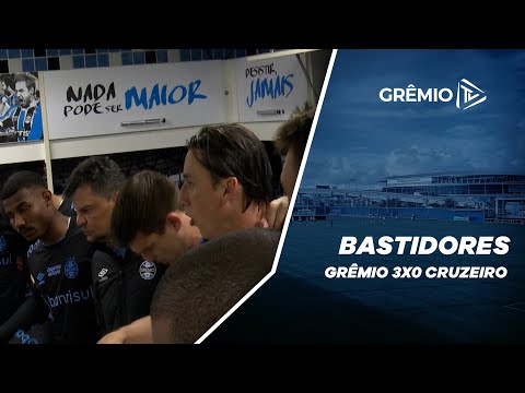 BASTIDORES ESPORTES DA SORTE I GRÊMIO 3X0 CRUZEIRO (CAMPEONATO BRASILEIRO 2023)