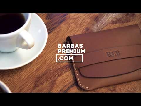 Carteira Texas personalizada com iniciais