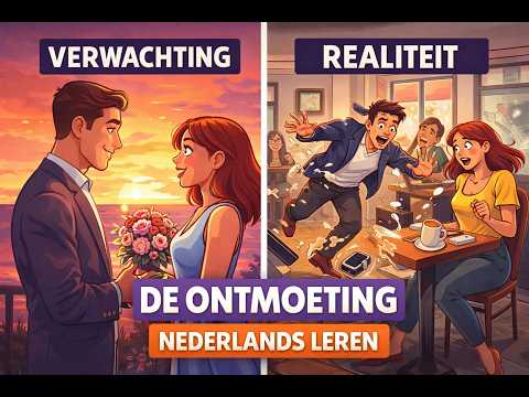 #1 Learn Dutch with a Story: The First Meeting (De Ontmoeting) 🤝
