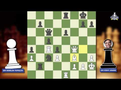 Learning From Anand's Games #15 - Win vs. GM Veselin Topalov