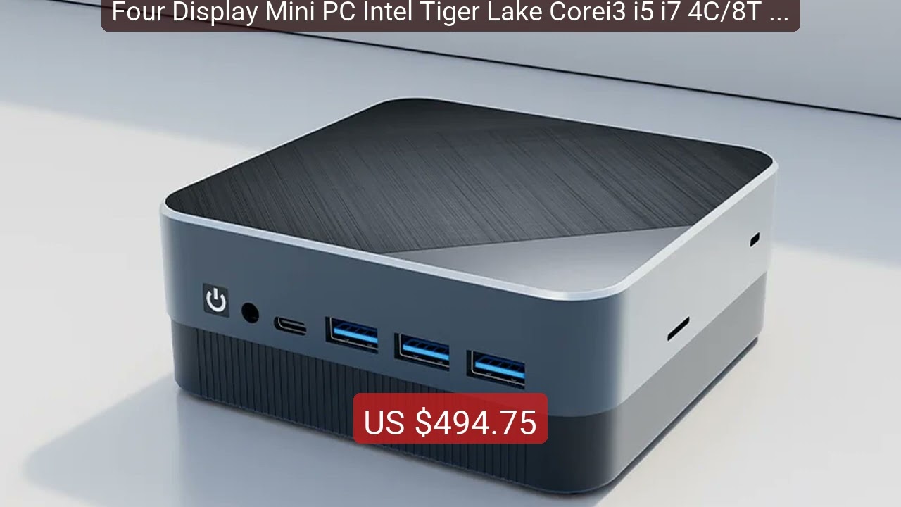 Four Display Mini PC Intel Tiger Lake Corei3 i5 i7 4C/8T Pocket Du... — Best Deal 2026 | Shop Now!