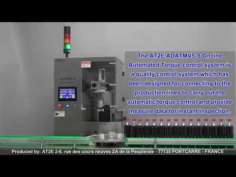 ADATMV5 S - On line Automated Torque Tester / Couplemètre Automatique Intégrable en Ligne