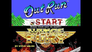 Outrun & Wings of Fury IBM PC Speaker & Tandy 1000 Sound
