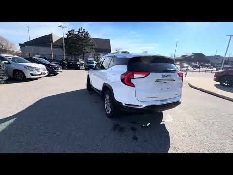 2022 GMC Terrain AWD SLT in White for sale at Boyer Pickering Chevrolet Cadillac Buick GMC Ltd. in Pickering, ON