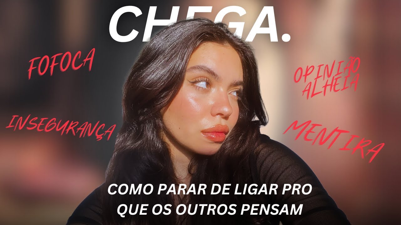 Pare de viver pelos outros.