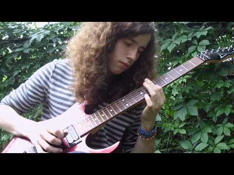 Marty Friedman - Melodic Control 1st, 2nd, 3rd Solo (guitar cover)