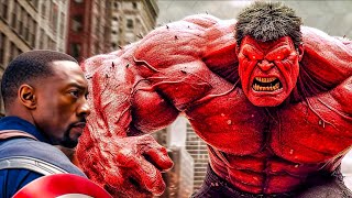 Captain America's epic battle against Red Hulk