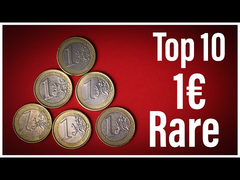 10 monete da 1€ piu' rare che potete trovare!!!