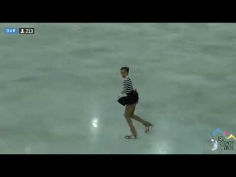 Csenge Rabb (HUN) SP @ Cup of Tyrol 2017