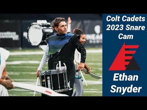 Colt Cadets 2023 Snare Cam | Ethan Snyder