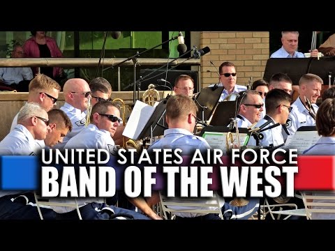 US Air Force Band of the West Performs in Mississippi