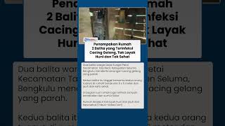 Rumah 2 Balita yang Terinfeksi Cacing Gelang di Bengkulu Disorot, Jauh dari Kata Layak dan Sehat