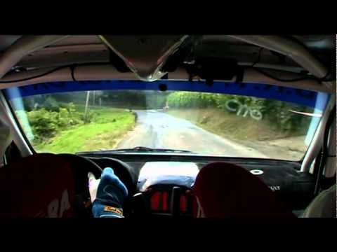 Ronde del Vulcanetto 2011 - Gilioli M. - Lamberti E. Clio A6 PS1 Monte Pilastro