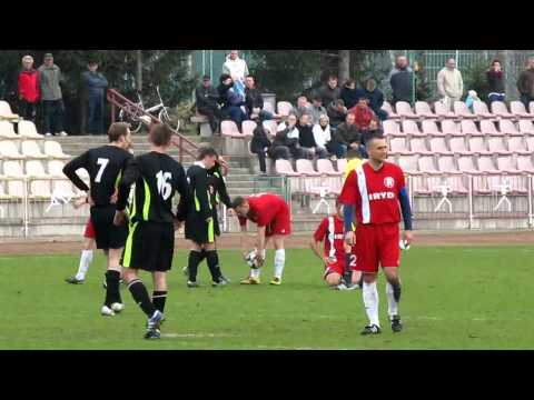 GOŁDAP. Fragmenty meczu Rominta Gołdap - Tęcza Biskupiec