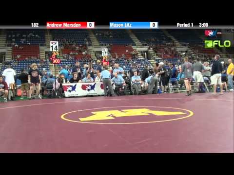 Cadet 195 - Brian Barnes (Oregon) vs. Robert Kresge (California)