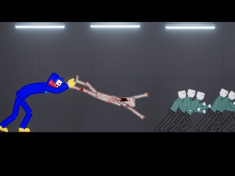 Huggy Wuggy vs SCP 096 - People Playground