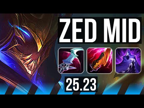 ZED vs IRELIA (MID) | 900+ games, 8/3/12 | NA Grandmaster | 25.23