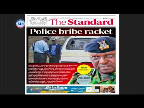 The Bold Standard: Police bribe racket