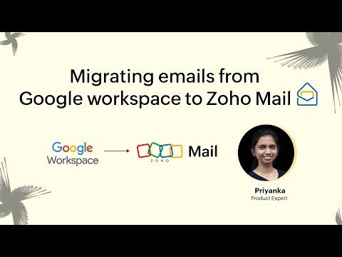 Zoho email migration