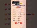 ️143 I LOVE YOU 182 I HATE YOU Love Youtube Shorts Instagram Chundawat Banna Hkm 7878