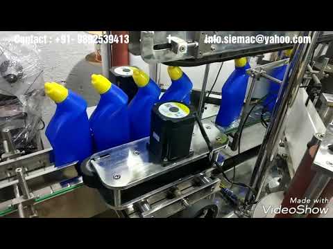 Automatic Flat Bottle Labeling Machine