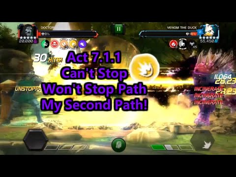 Act 7.1.1 My Second Path! (Can't Stop Won't Stop) | Marvel Contest Of Champions