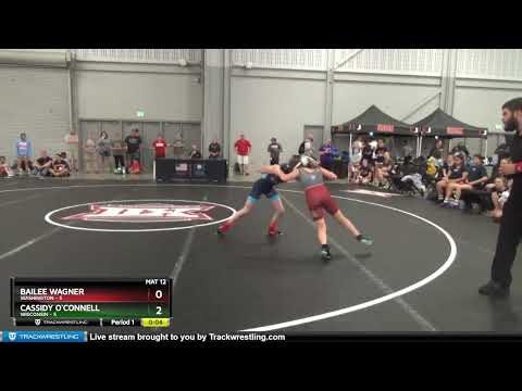 85 Lbs Semis (4 Team) - Bailee Wagner, Washington Vs Cassidy O`Connell, Wisconsin Dbb4