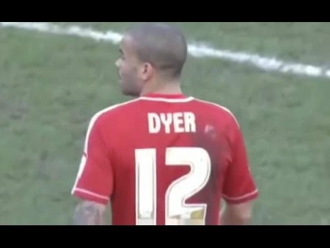 Middlesbrough v Cardiff City 2012-13 DYER AMEOBI GOAL
