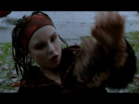 One sided catfight & KO - Dark Angel Heroine easily beats up a wussy arrogant villainess and KOs her