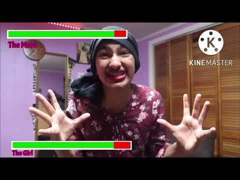 When Your Mom Finds Out That You Are addicted To TikTok With Health￼bars￼